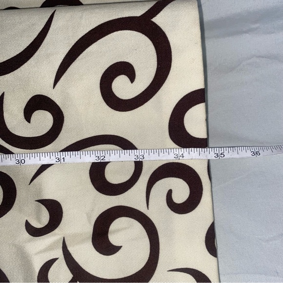 R & K Originals Ivory Scrolls Sleeveless Dress, Size 6 Petite, Cream/Brown - Picture 9 of 9